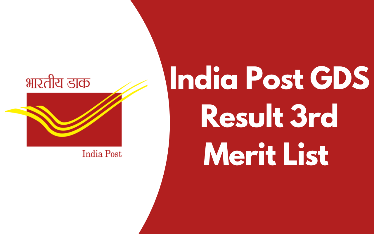 India Post GDS Result 3rd Merit List 2025
